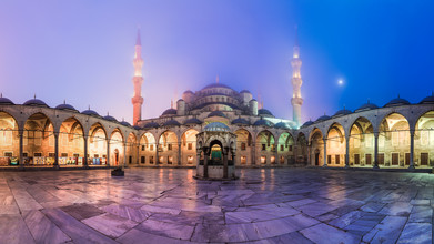 Jean Claude Castor, Istanbul - Sultan Ahmed I Mosque Panorama
