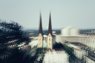 Nadja Jacke, Bielefeld - St. Marys's Church - multiple exposure