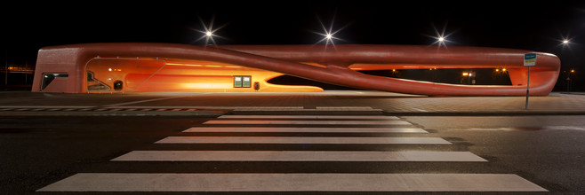 Oliver Buchmann, bus stop - Netherlands, Europe)