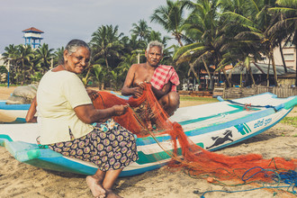 Philipp Langebner, fishing (Sri Lanka, Asia)