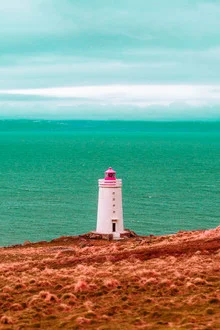 blue sea lighthouse - Fineart photography by Susanne Kreuschmer