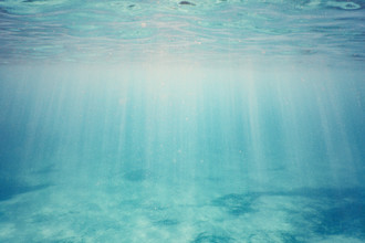 Nadja Jacke, sunlight underwater - blue sea