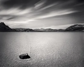 Wall art by Ronny Ritschel: lonely racetrack in Death Valley, California