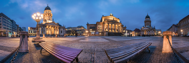 Jean Claude Castor, Berlin - Gendarmenmarkt Panorama II