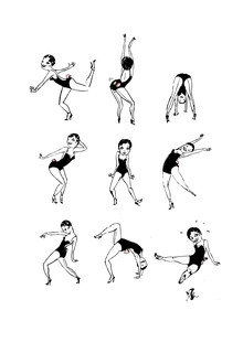 Larvol Marianne, Ava dancing lesson (France, Europe)