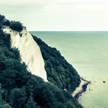 Fotokunst von Sebastian Rost: Blick auf die Kreidefelsen am Königsstuhl in Mecklenburg-Vorpommern