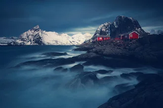 Red cabins - Fineart photography by Franz Sussbauer