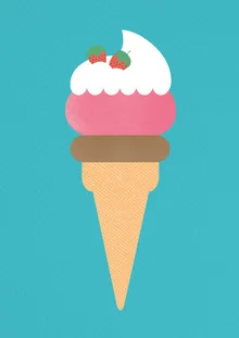 Cono con panna - Fineart photography by Angela Capillo