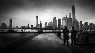 Charming photo art by Rob Smith: city view of Shanghai