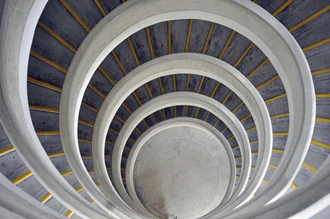 Photo art by Carlo A.G. Tripodi: Seven storey pagoda in Singapore, calm atmosphere.