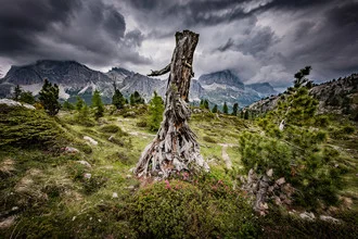 Wunderschönes Fotokunstwerk von Markus Van Hauten: sanfte Berge in Italien
