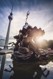 Ronny Behnert, Neptunbrunnen Berlin Alexanderplatz - Deutschland, Europa)
