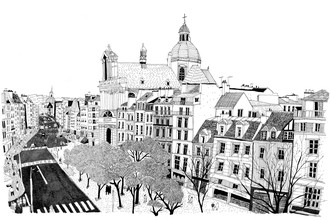 Mieke Van Der Merwe, A birdseye view of Paris