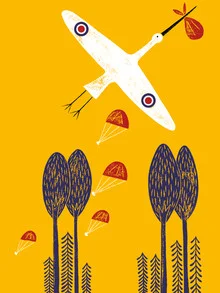 Storch - fotokunst von Jean-Manuel Duvivier