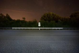 Photo art: Starry sky with gentle scars and a calming atmosphere.