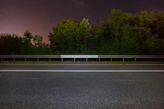 Photo art: night sky filled with stars and mysterious scars.