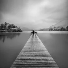 Photo art by Hannes Ka: gentle motion over the lake in long exposure
