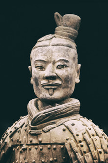 Jürgen Wolf, Close-up of a Terra Cotta Warrior (China, Asia)