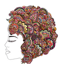 Bianca Green, Her Hair - Les Fleur