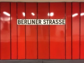 Photo art by Claudio Galamini: Berlin subway station in an urban setting