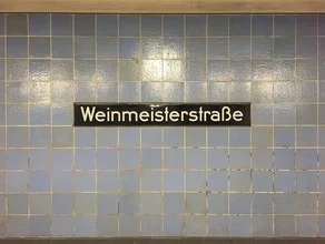 Photo art by Claudio Galamini: vibrant subway station in Berlin