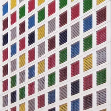 Colorful facade with cheerful hues, creating a lively atmosphere.