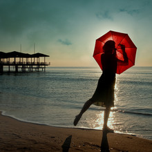 Ambra A, Woman and Umbrella (Germany, Europe)