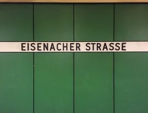 Photo art by Claudio Galamini: subway station in Schöneberg with an urban vibe