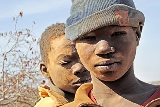 Photo by Walter Korn: Gold miners at work in Burkina Faso.