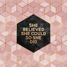 Elisabeth Fredriksson, She Believed She Could - Sweden, Europe)