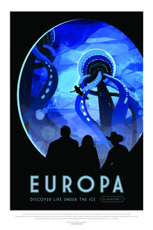 Nasa Visions, Europa, discover life under the ice (United States, North America)