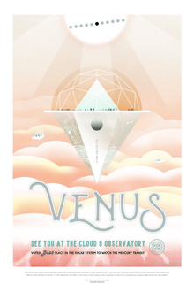 Nasa Visions, Venus, see you at the cloud 9 observatory (United States, North America)