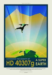 Nasa Visions, HD 40307g, A Super Earth (United States, North America)