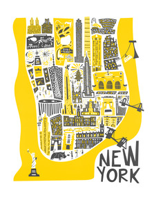 Fox And Velvet, Manhatten Map