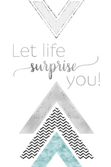 Melanie Viola, GRAPHIC ART Let life surprise you | mint