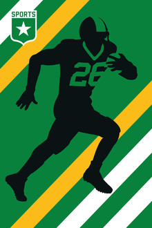Bo Lundberg, American Football