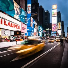 Photo art by Christian Janik: Timeless night scene of Times Square in New York
