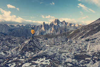 Franz Sussbauer, Steinige Hochebene in den Dolomiten