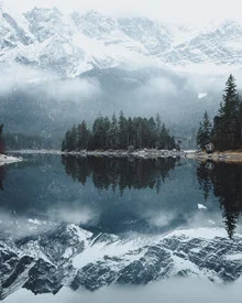 Blue Morning - fotokunst von Maximilian Fischer