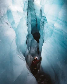 Blue Heart of Glacier - Fineart photography by Asyraf Syamsul