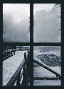 Silvio Bergamo, The window on the lake (Italy, Europe)