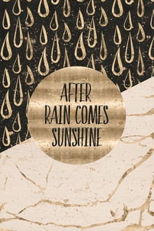 Melanie Viola, GRAPHIC ART After rain comes sunshine
