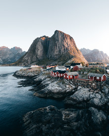 Frederik Schindler, Sonnenaufgang über Hamnøy (Norwegen, Europa)