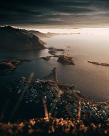 Frederik Schindler, Sonnenaufgang über Reine (Norwegen, Europa)