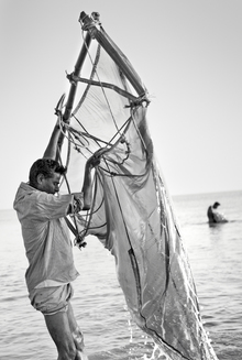 Jakob Berr, Fishermen in the Bay of Bengal, Bangladesh (Bangladesh, Asien)