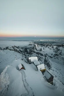 Fotokunst von Dorian Baumann: winterliche Berglandschaft in der Schweiz