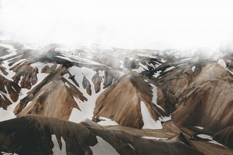 Christian Hartmann, Foggy Mountains (Iceland, Europe)