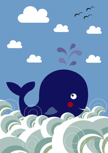 Sabrina Ziegenhorn, whale in the sea