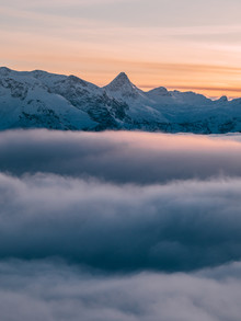 Sebastian ‚zeppaio' Scheichl, Sonnenuntergang über den Wolken