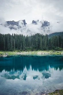 Photo art by Patrick Eichler: fog over the Dolomites in a calm mood.